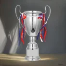 Metal Trophy European Cup Silver Trophy