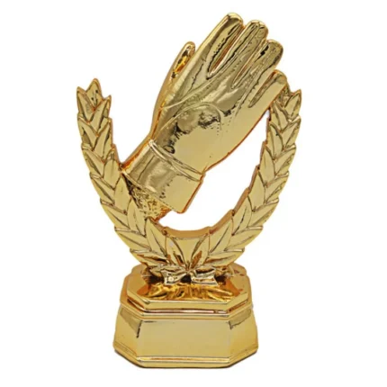 minitrophies sports trophies gold gloves A004