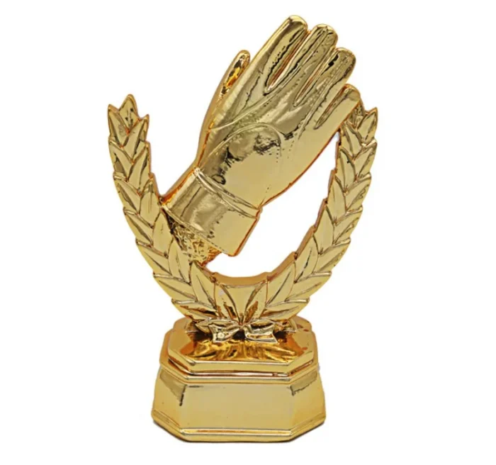 minitrophies sports trophies gold gloves A004